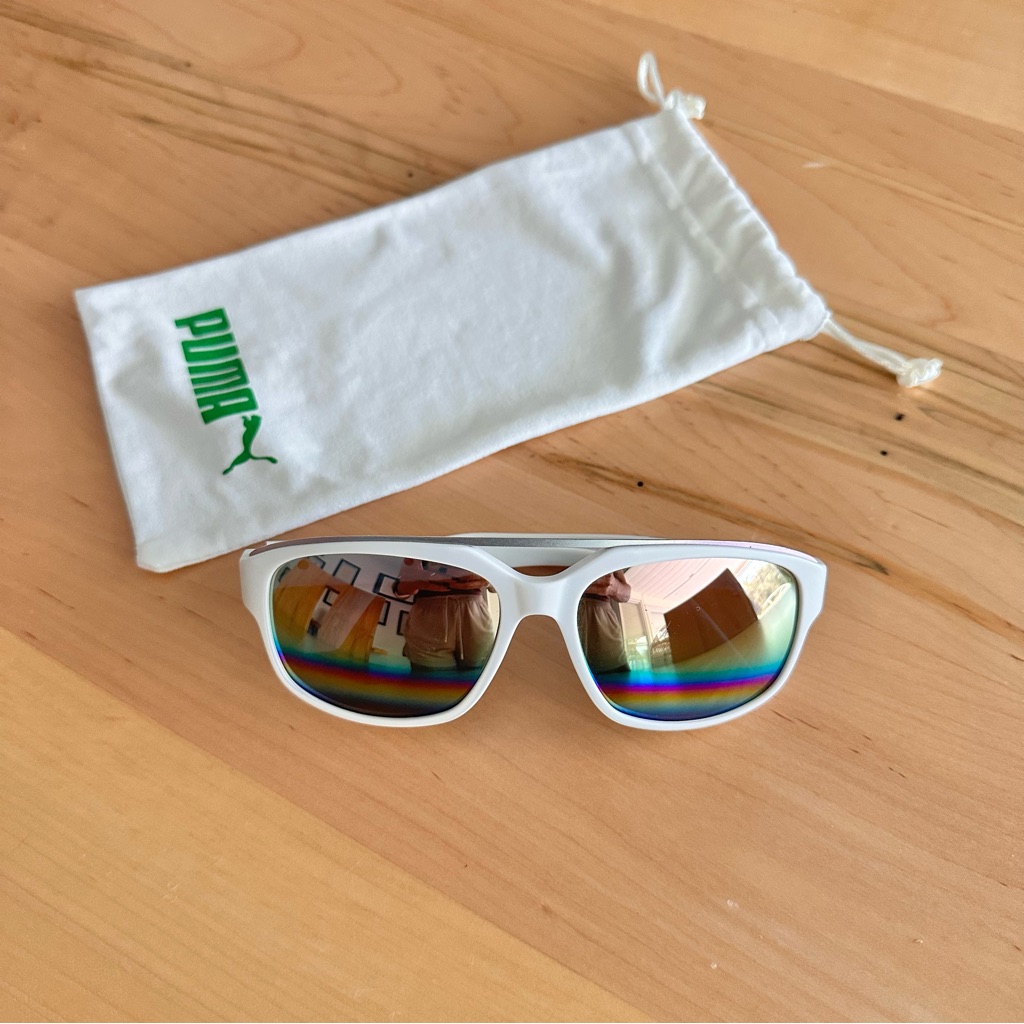 Puma Aviator Mirrored Sunglasses
